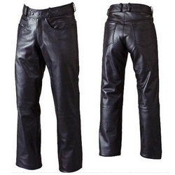 Men Leather Pent