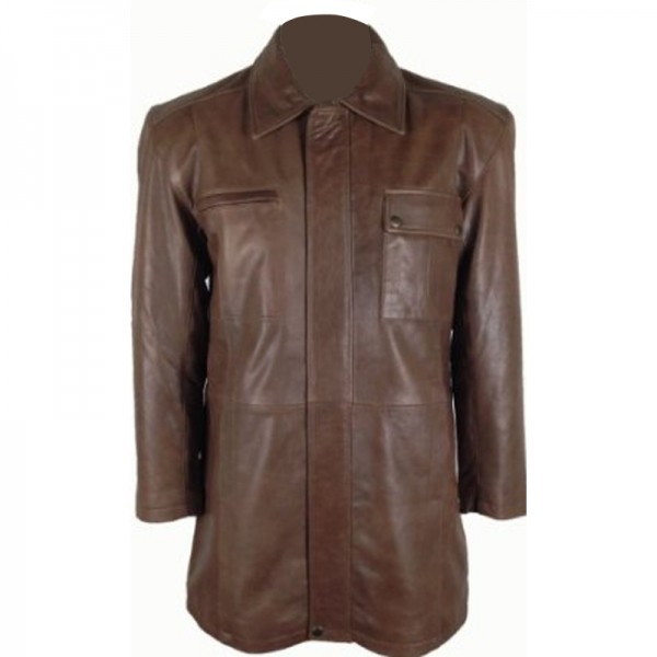 Men Leather Coat