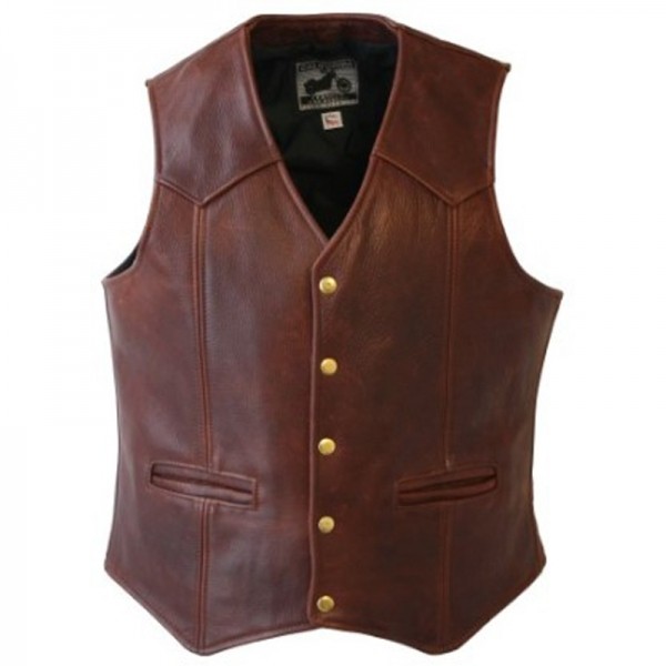 Women Leather Vest 