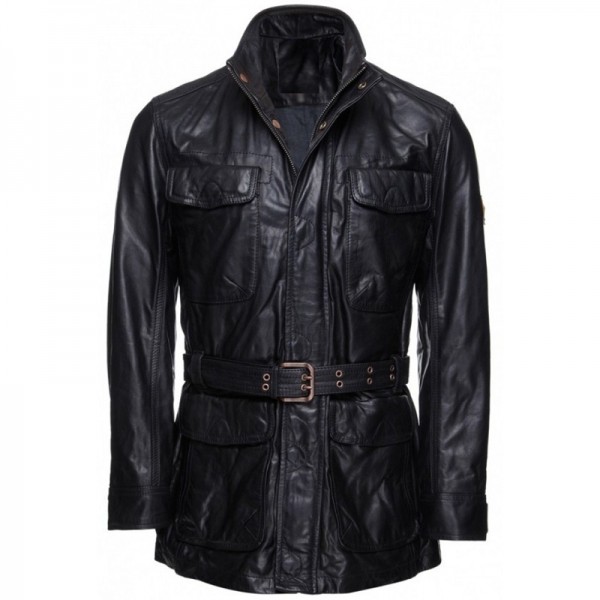 Men Leather Coat