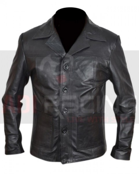 Men Leather Coat
