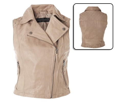 Women Leather Vest